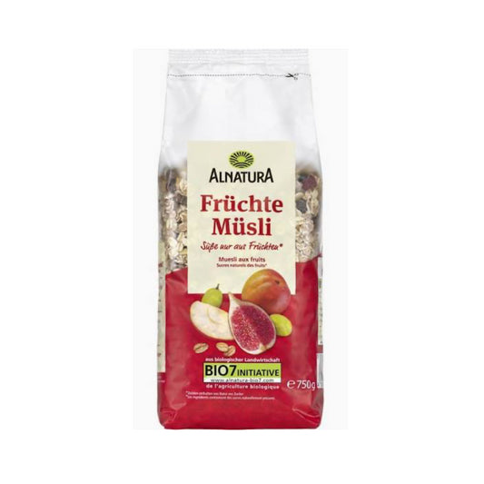 Bio Alnatura Früchte-Müsli 750g foodpipe [Lebensmittel-Lieferservice Rostock]