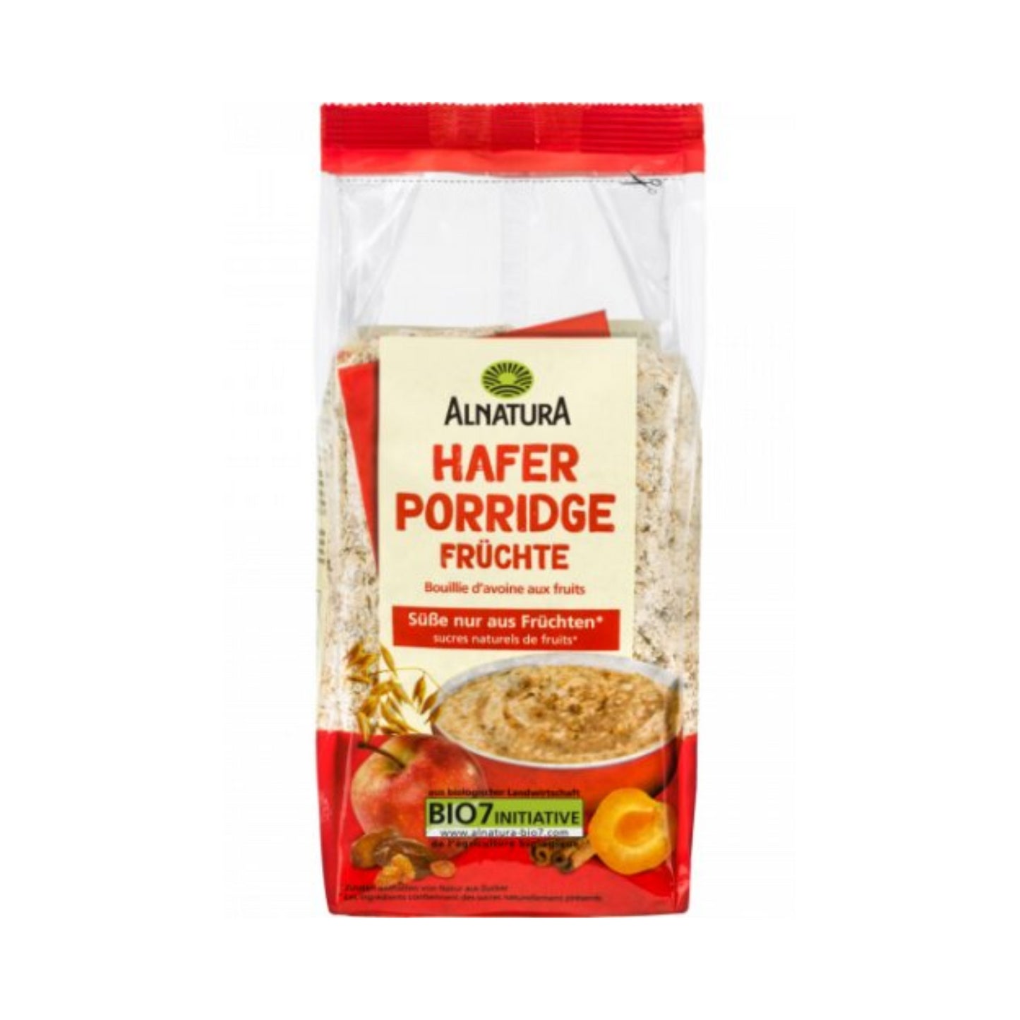 Bio Alnatura Frühstücksbrei Früchte 500g foodpipe [Lebensmittel-Lieferservice Rostock]