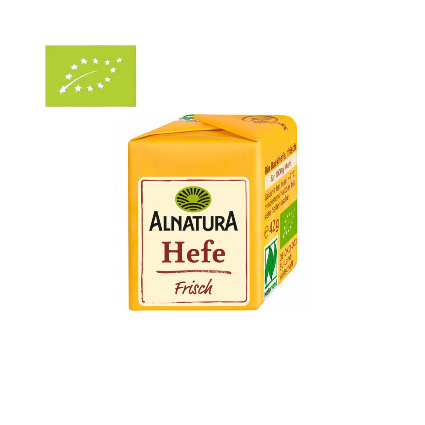 Bio Alnatura Hefewürfel für 1kg 42g foodpipe [Lebensmittel-Lieferservice Rostock]