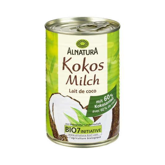 Bio Alnatura Kokosmilch 400ml foodpipe [Lebensmittel-Lieferservice Rostock]