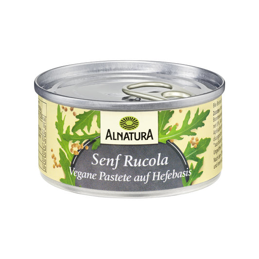 Bio Alnatura Pastete Senf-Rucola 125g foodpipe [Lebensmittel-Lieferservice Rostock]