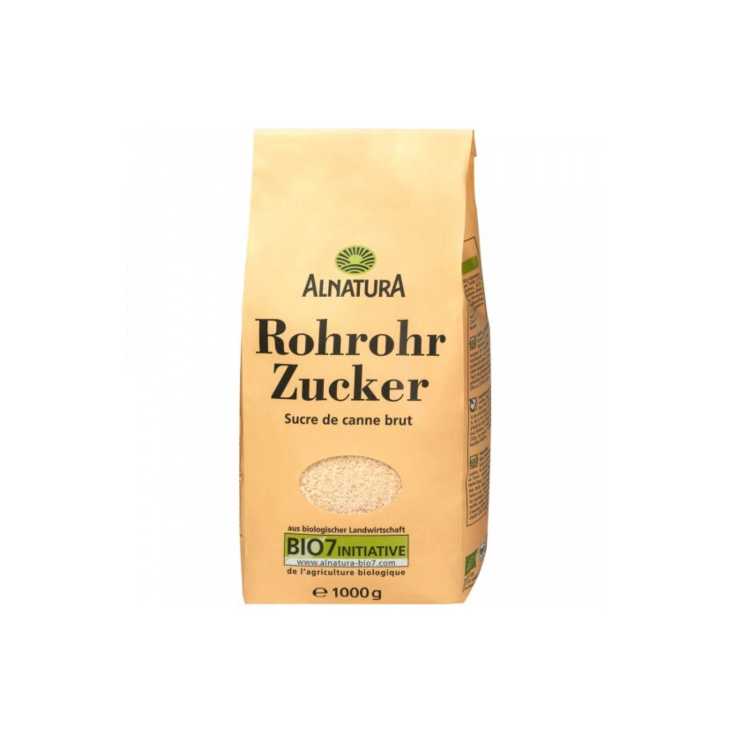 Bio Alnatura Rohrohrzucker 1kg foodpipe [Lebensmittel-Lieferservice Rostock]