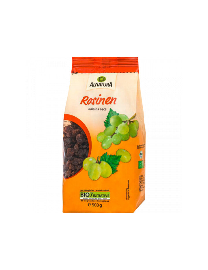 Bio Alnatura Rosinen 500g foodpipe [Lebensmittel-Lieferservice Rostock]
