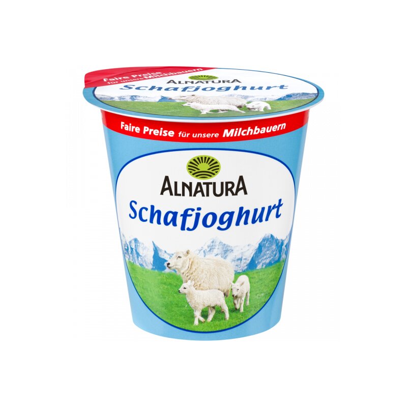 Bio Alnatura Schafjoghurt Natur 6% 125g foodpipe [Lebensmittel-Lieferservice Rostock]