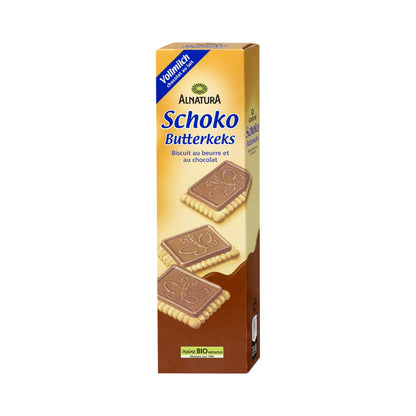 Bio Alnatura Schoko Butterkeks Vollmilch 130g foodpipe [Lebensmittel-Lieferservice Rostock]