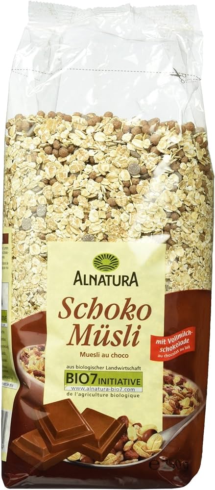 Bio Alnatura Schoko Müsli 750g foodpipe [Lebensmittel-Lieferservice Rostock]