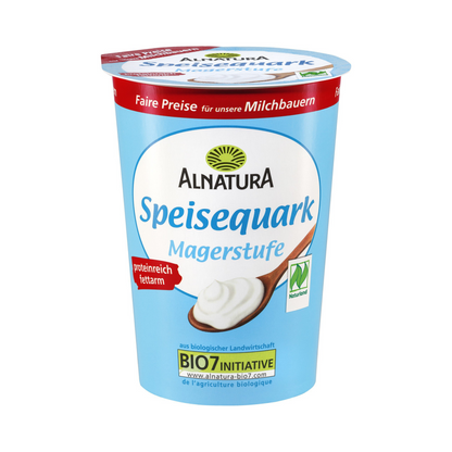Bio Alnatura Speisequark Magerstufe 500g foodpipe [Lebensmittel-Lieferservice Rostock]