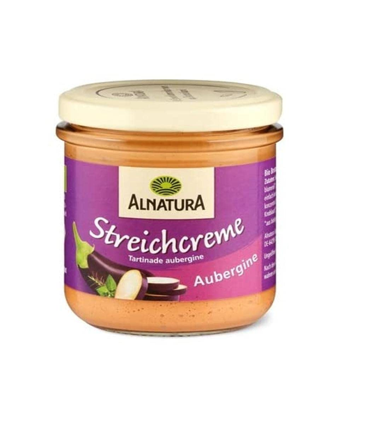 Bio Alnatura Streichcreme Aubergine 180g foodpipe [Lebensmittel-Lieferservice Rostock]