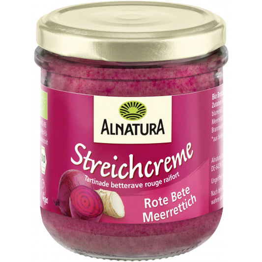 Bio Alnatura Streichcreme Rote Bete Meerrettich 180g foodpipe [Lebensmittel-Lieferservice Rostock]