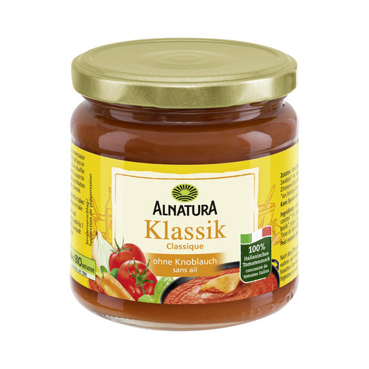 Bio Alnatura Tomatensauce Klassik 350ml foodpipe [Lebensmittel-Lieferservice Rostock]