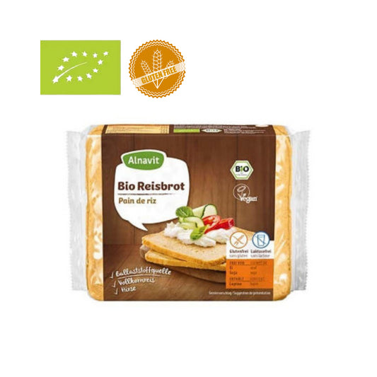 Bio Alnavit Reisbrot 375g foodpipe [Lebensmittel-Lieferservice Rostock]