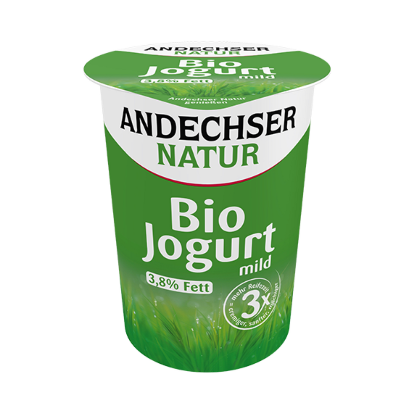 Bio Andechser Natur Joghurt mild 3,8% 500g foodpipe [Lebensmittel-Lieferservice Rostock]