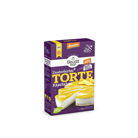 Bio Bauck Torte Käse-Sahne Backmischung 385g foodpipe [Lebensmittel-Lieferservice Rostock]