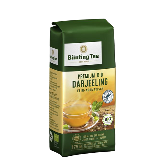 Bio Bünting Tee Darjeeling 175g foodpipe [Lebensmittel-Lieferservice Rostock]