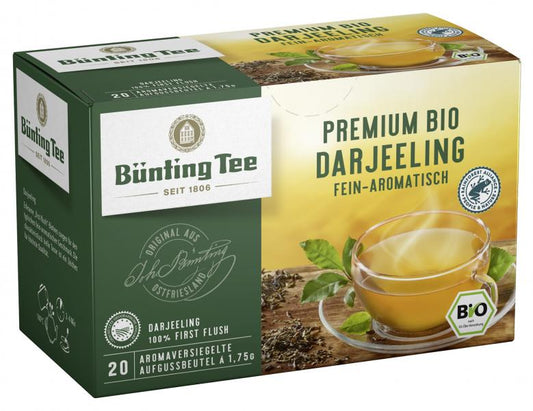 Bio Bünting Tee Darjeeling 20ST 35g foodpipe [Lebensmittel-Lieferservice Rostock]