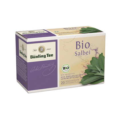 Bio Bünting Tee Salbei 20ST 40g foodpipe [Lebensmittel-Lieferservice Rostock]