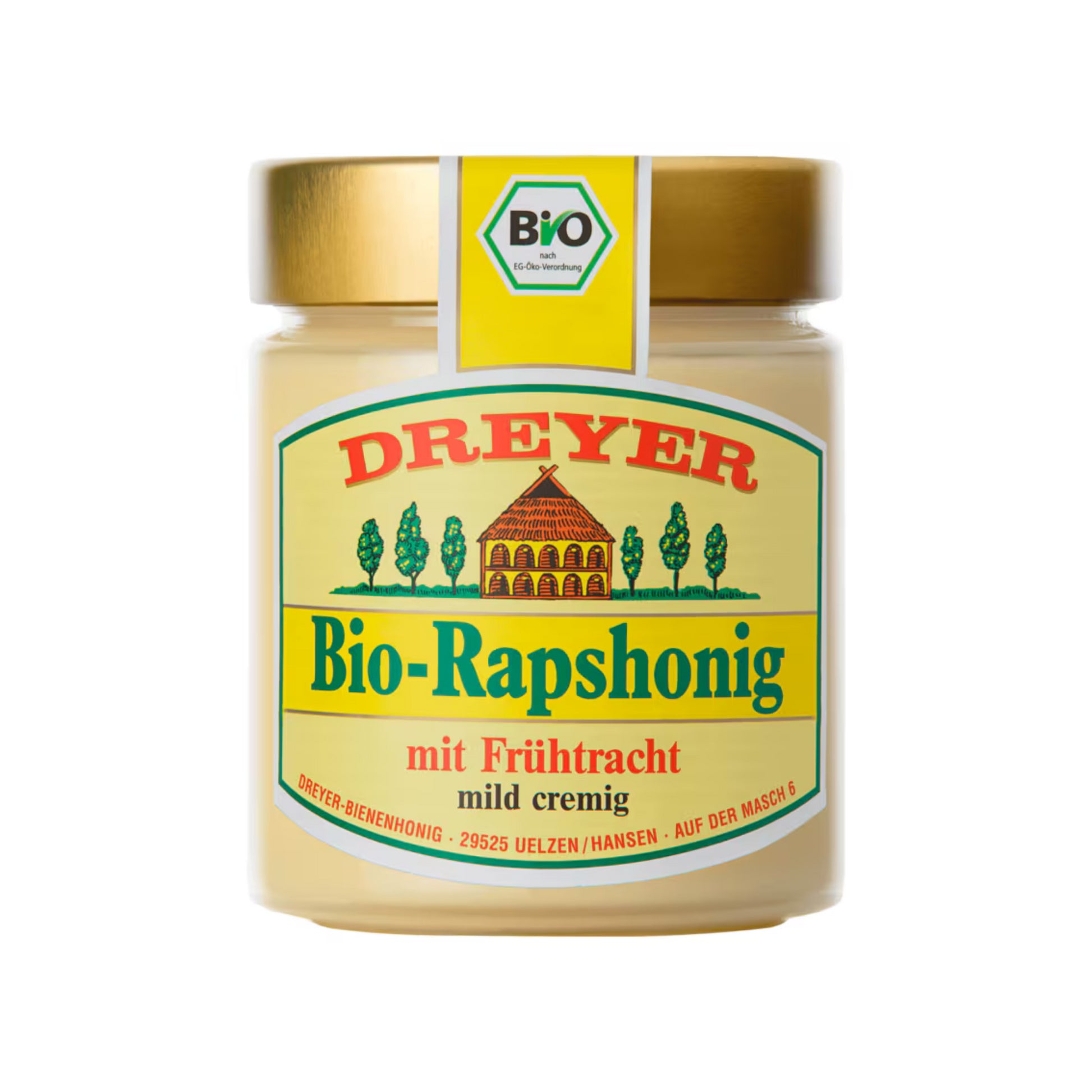Bio Dreyer Rapshonig mit Frühtracht 500g foodpipe [Lebensmittel-Lieferservice Rostock]