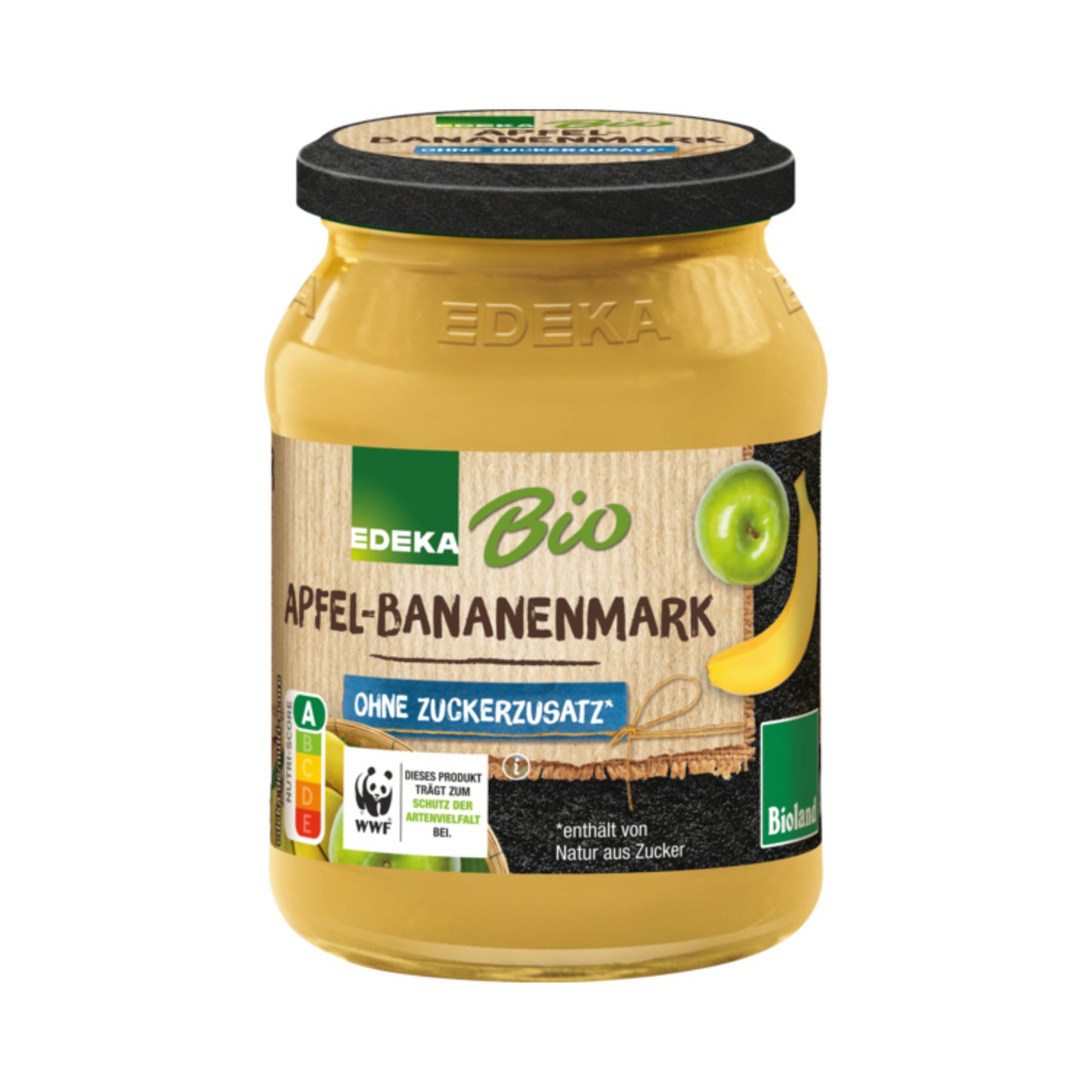 Bio EDEKA Apfel-Bananenmark 360g foodpipe [Lebensmittel-Lieferservice Rostock]