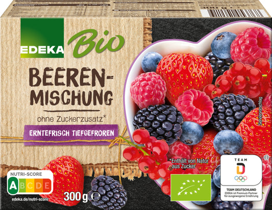 Bio EDEKA Beerenmischung 300g foodpipe [Lebensmittel-Lieferservice Rostock]