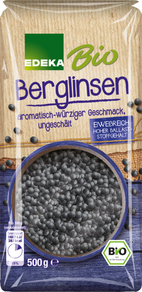 Bio EDEKA Berglinsen 500g foodpipe [Lebensmittel-Lieferservice Rostock]