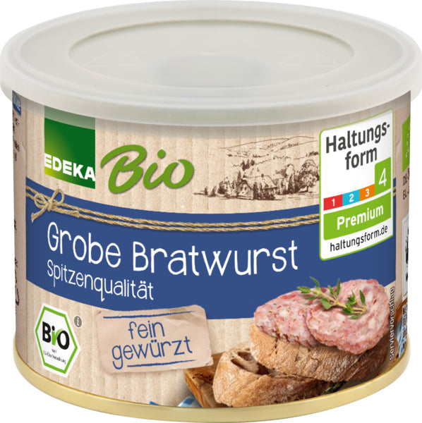 Bio EDEKA Bratwurst 200g foodpipe [Lebensmittel-Lieferservice Rostock]