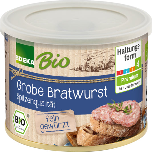 Bio EDEKA Bratwurst 200g foodpipe [Lebensmittel-Lieferservice Rostock]