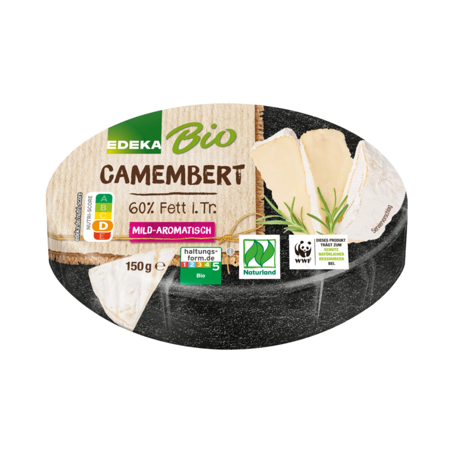 Bio EDEKA Camembert 60% 150g foodpipe [Lebensmittel-Lieferservice Rostock]