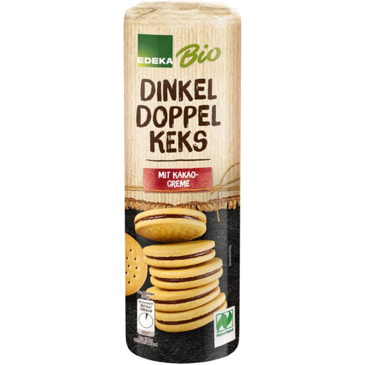 Bio EDEKA Dinkel Doppelkeks Kakao 330g foodpipe [Lebensmittel-Lieferservice Rostock]