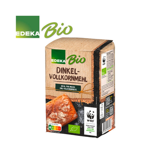 Bio EDEKA Dinkelvollkornmehl 1kg foodpipe [Lebensmittel-Lieferservice Rostock]