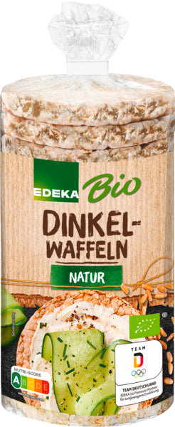 Bio EDEKA Dinkelwaffeln 120g foodpipe [Lebensmittel-Lieferservice Rostock]