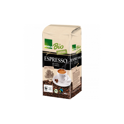 Bio EDEKA Espresso ganze Bohne 1000g foodpipe [Lebensmittel-Lieferservice Rostock]