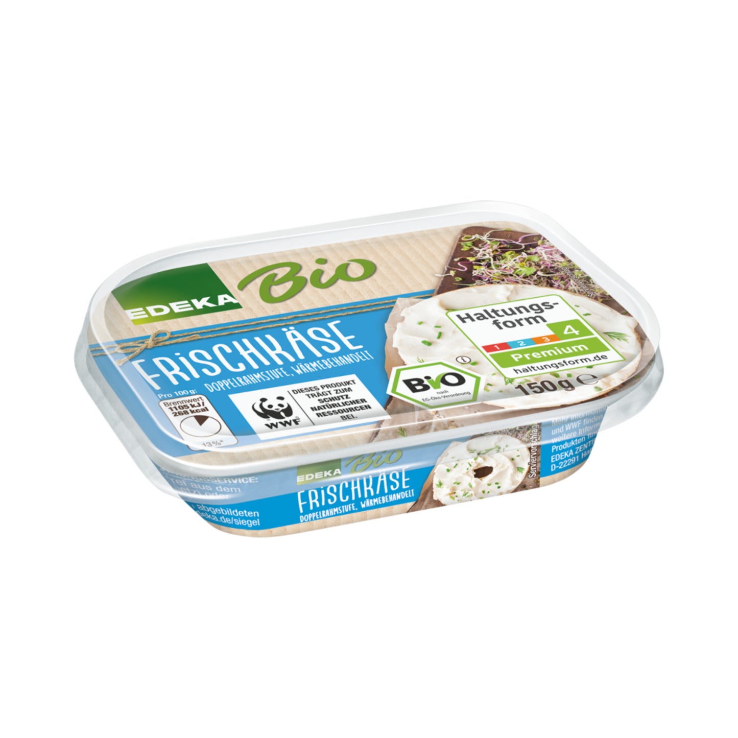 Bio EDEKA Frischkäse 150g foodpipe [Lebensmittel-Lieferservice Rostock]