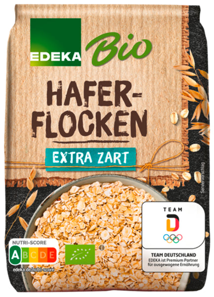 Bio EDEKA Haferflocken extra zart 500g foodpipe [Lebensmittel-Lieferservice Rostock]