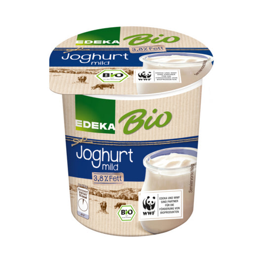 Bio EDEKA Joghurt mild 3,8% Fett 150g foodpipe [Lebensmittel-Lieferservice Rostock]