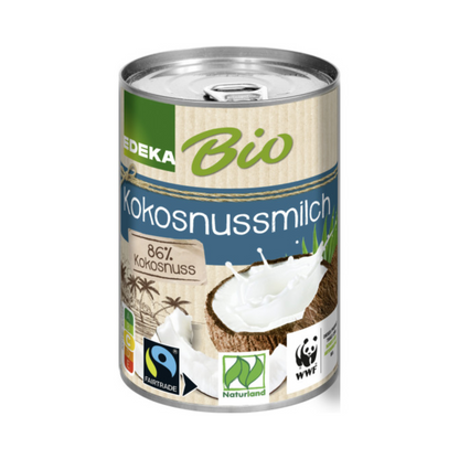 Bio EDEKA Kokosnussmilch 400ml foodpipe [Lebensmittel-Lieferservice Rostock]