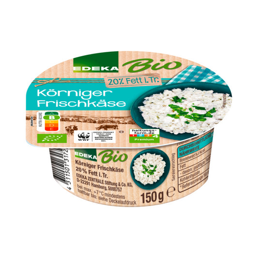 Bio EDEKA Körniger Frischkäse 150g foodpipe [Lebensmittel-Lieferservice Rostock]