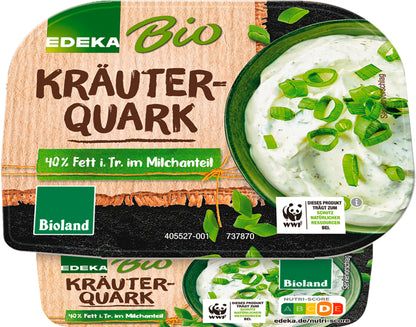 Bio EDEKA Kräuterquark 40% 200g foodpipe [Lebensmittel-Lieferservice Rostock]