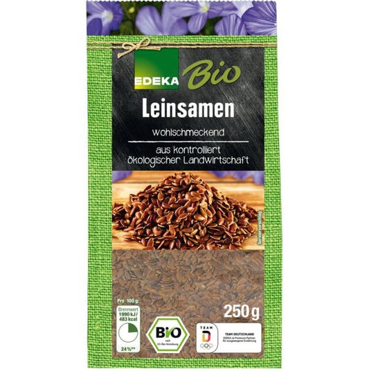 Bio EDEKA Leinsamen 250g foodpipe [Lebensmittel-Lieferservice Rostock]