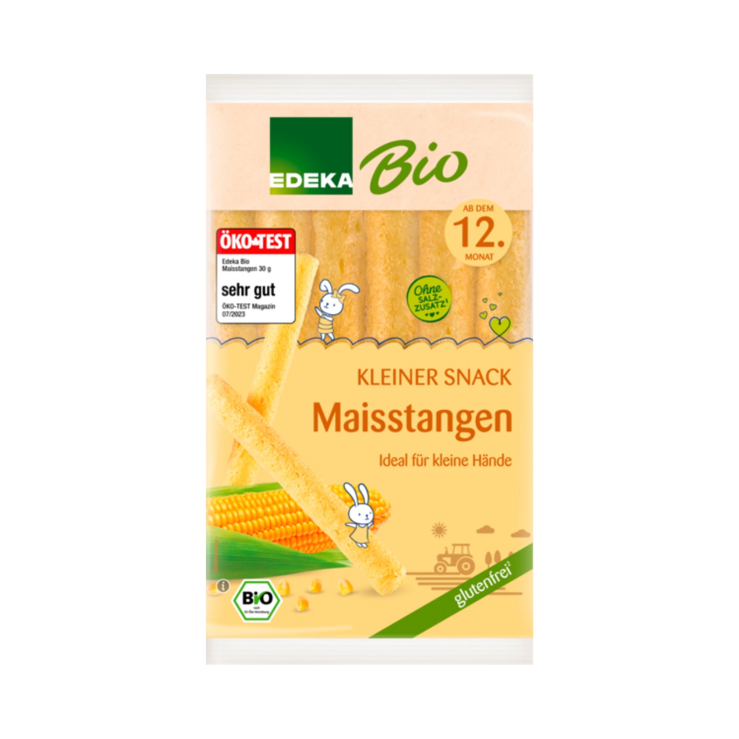 Bio EDEKA Maisstangen ab dem 12.Monat 30g foodpipe [Lebensmittel-Lieferservice Rostock]