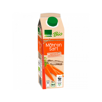 Bio EDEKA Möhrensaft 1l foodpipe [Lebensmittel-Lieferservice Rostock]