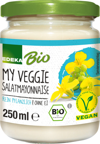 Bio EDEKA My Veggie Vegane Salat-Mayonnaise 250ml foodpipe [Lebensmittel-Lieferservice Rostock]