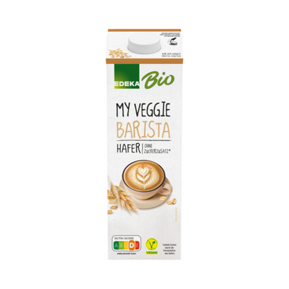 Bio EDEKA My Veggie Veganer Haferdrink Barista 1l foodpipe Rostock [Lebensmittel-Lieferservice Rostock]