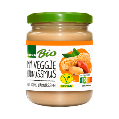 Bio EDEKA My Veggie Veganes Erdnussmus 250g foodpipe [Lebensmittel-Lieferservice Rostock]