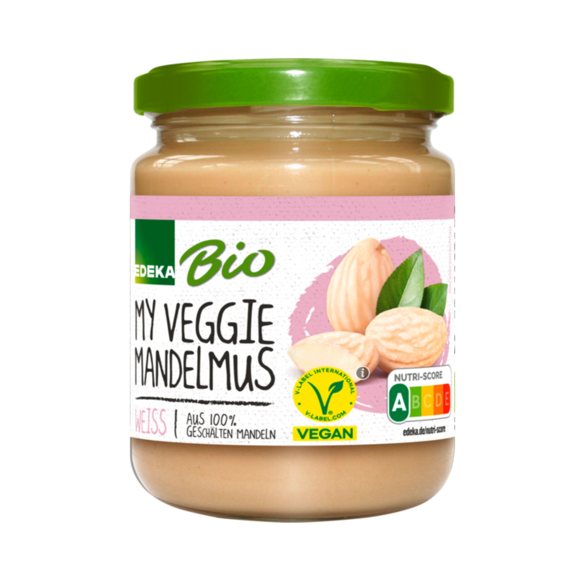 Bio EDEKA My Veggie Veganes weißes Mandelmus 250g foodpipe [Lebensmittel-Lieferservice Rostock]