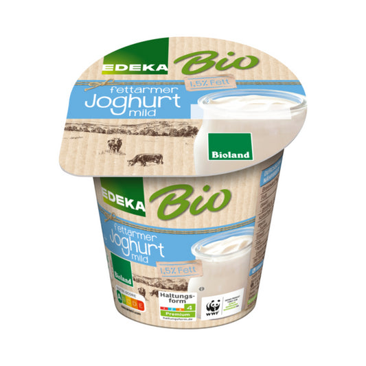 Bio EDEKA Naturjoghurt 1,8% 150g foodpipe [Lebensmittel-Lieferservice Rostock]