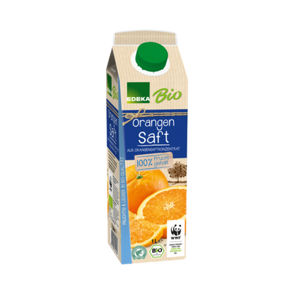 Bio EDEKA Orangensaft 1l foodpipe [Lebensmittel-Lieferservice Rostock]