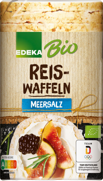 Bio EDEKA Reiswaffeln mit Meersalz 100g foodpipe [Lebensmittel-Lieferservice Rostock]