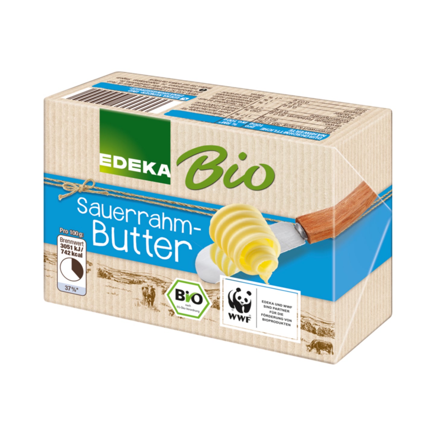 Bio EDEKA Sauerrahmbutter 250g foodpipe [Lebensmittel-Lieferservice Rostock]