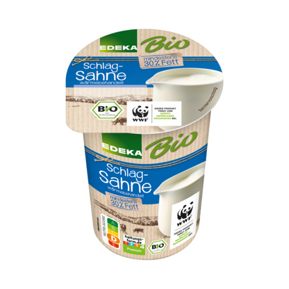 Bio EDEKA Schlagsahne 30% 200g foodpipe [Lebensmittel-Lieferservice Rostock]