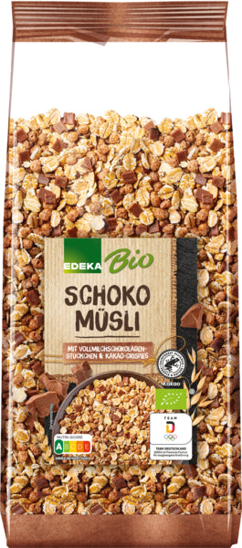 Bio EDEKA Schoko Müsli 750g foodpipe [Lebensmittel-Lieferservice Rostock]